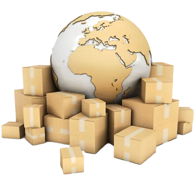 Un monde en carton avec pleins de carton autour